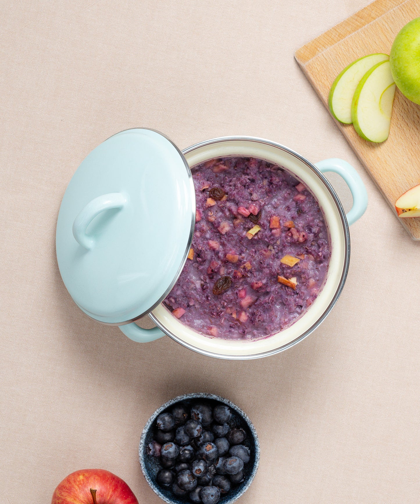 Casserole à porridge avec couvercle / Riess